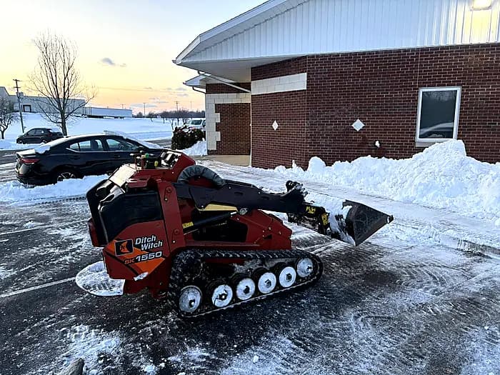 Snow plowing service in Scott County