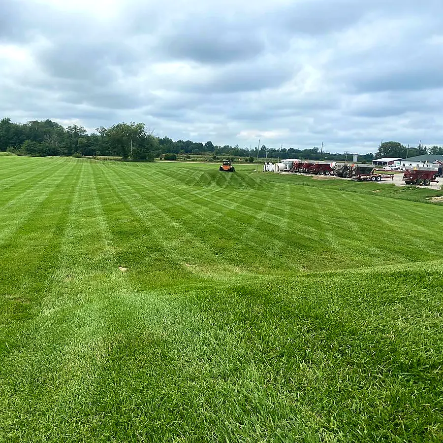 Lawn mowing and seasonal maintenance service