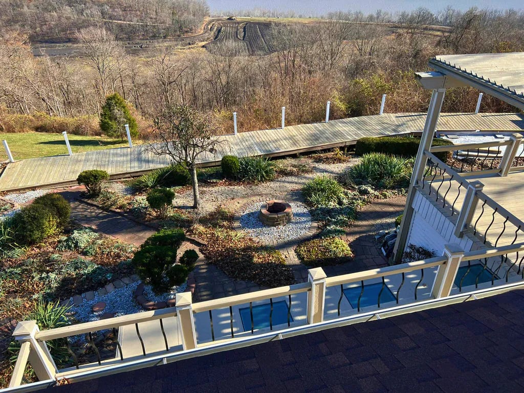 Lawn care and landscaping work in Hanover, Indiana