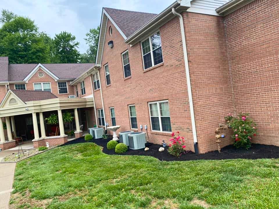 Lawn care services by Kirk's Mowing