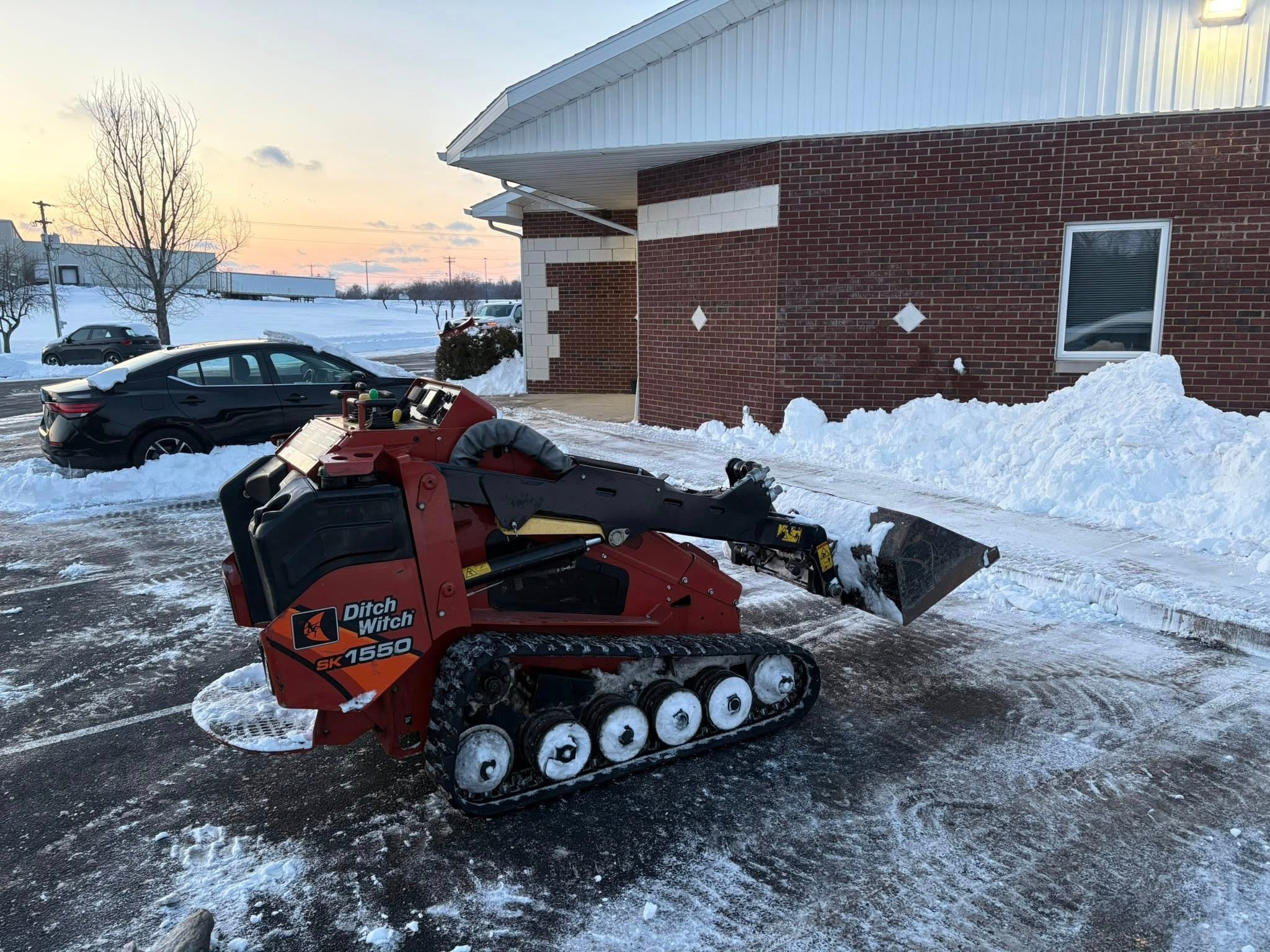 Snow plowing and removal in Scott County, Indiana