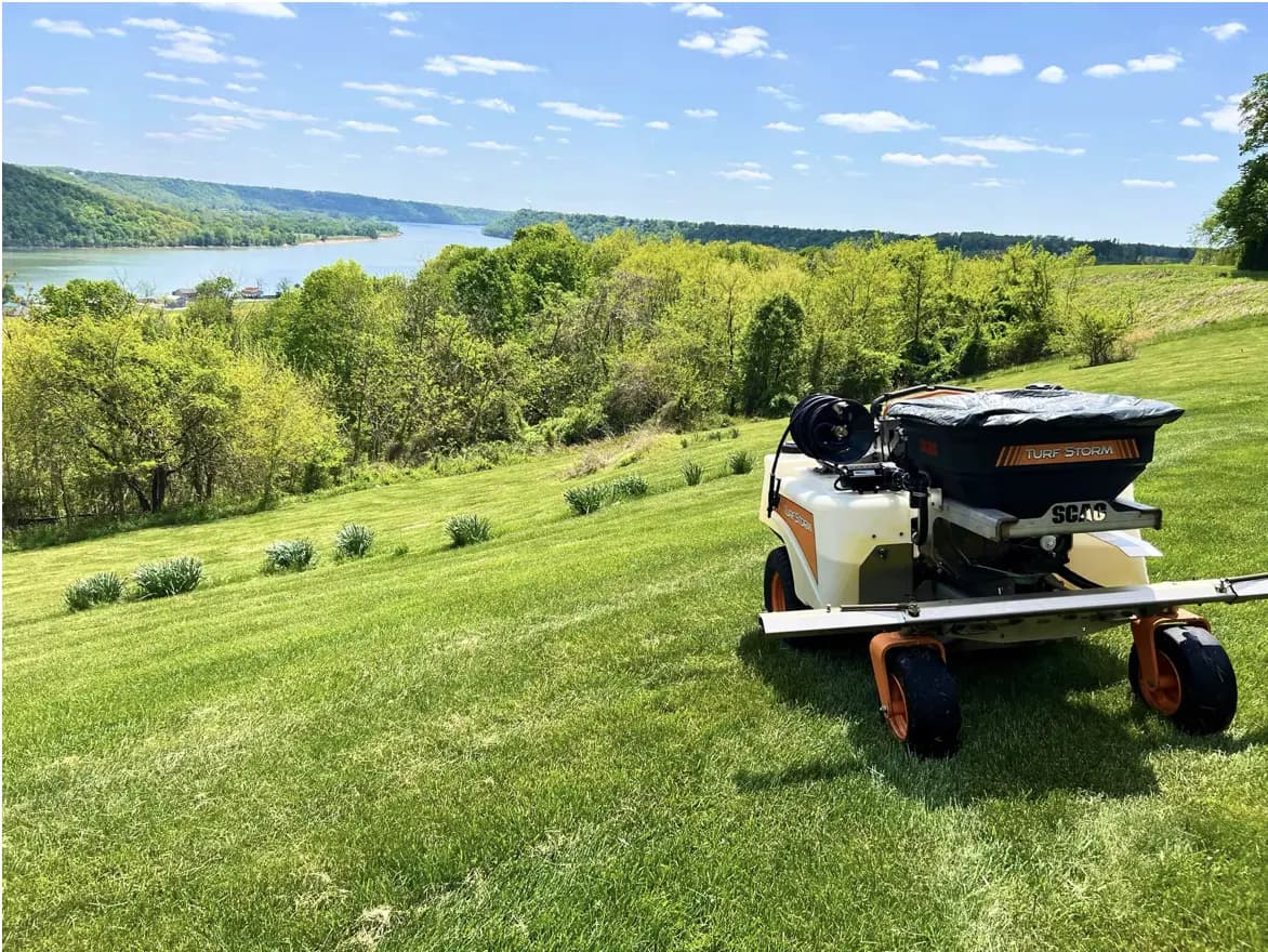 Lawn application service Scott County